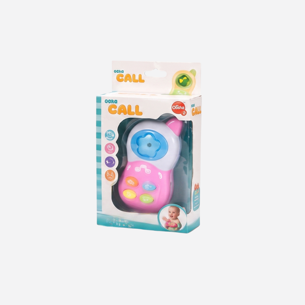 Kids Musical Mobile Phone Toy with Lights & Sounds