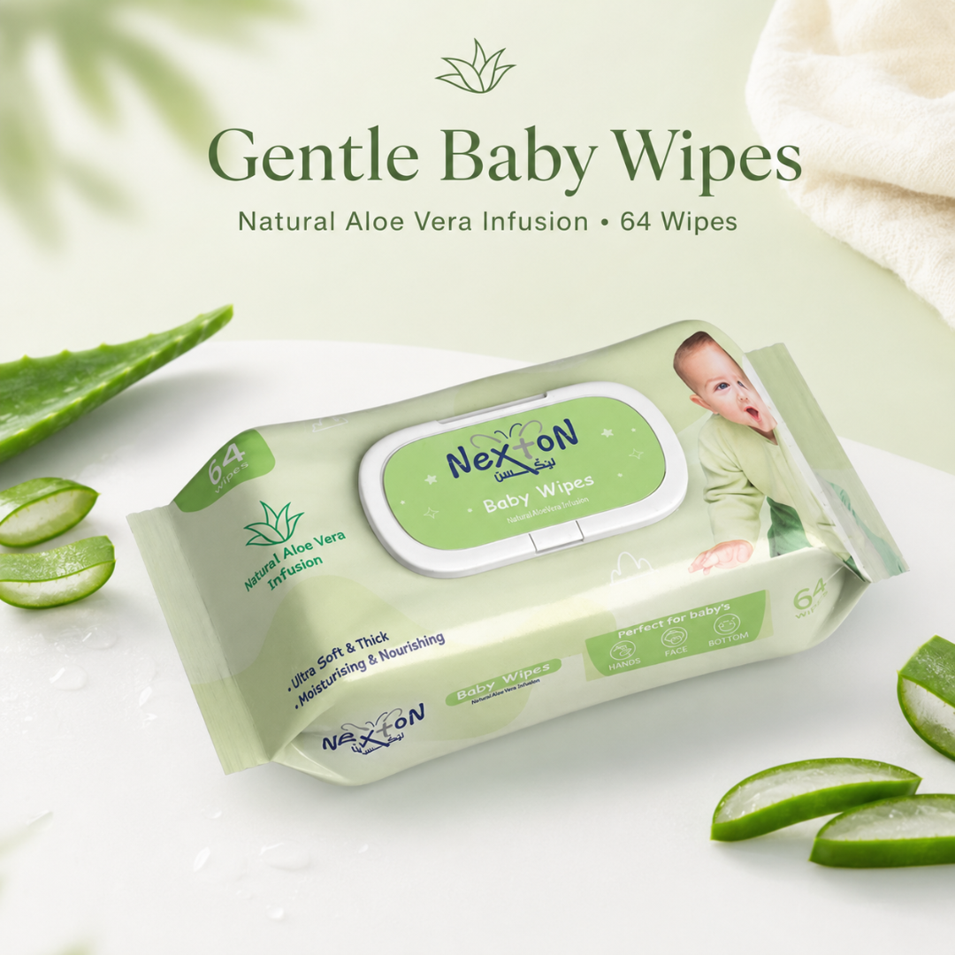 Nexton Baby Wipes (Aloe vera) 64 pcs Main image