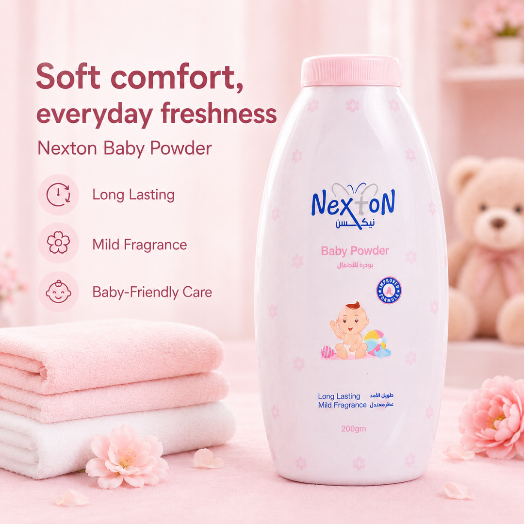 Nexton Baby Powder Pink 200 GM