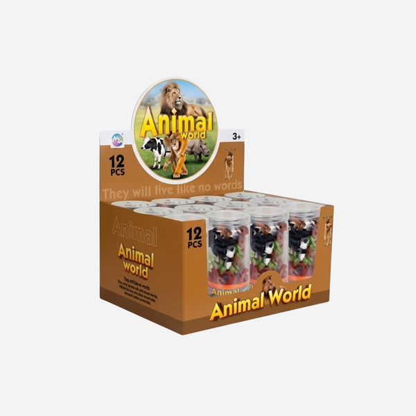Animal World Wild Animal Figure Collection Set