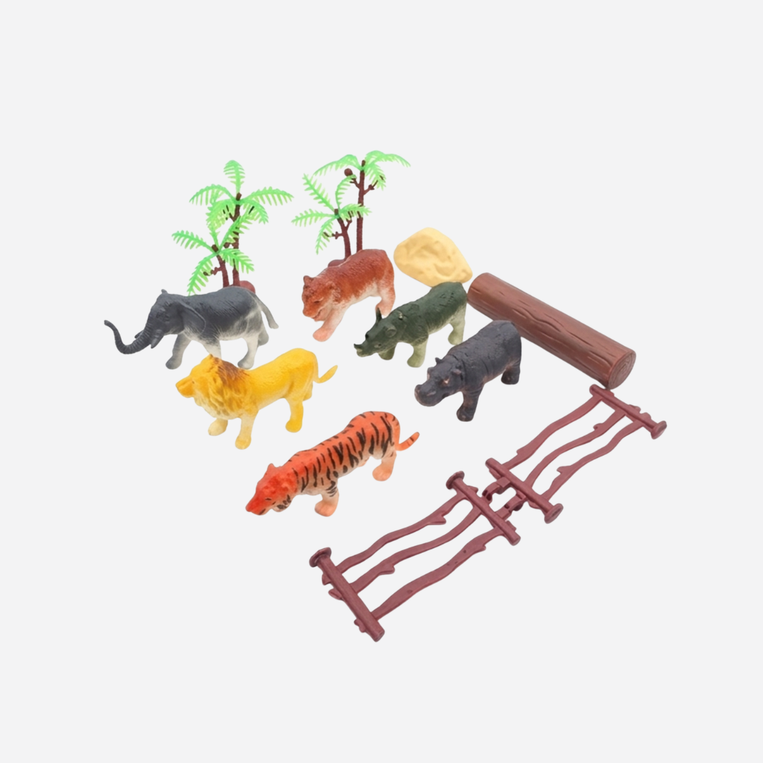 Animal World Wild Animal Figure Collection Set Secondary image