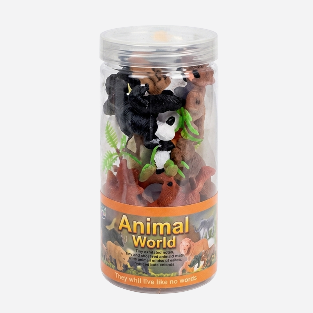 Animal World Wild Animal Figure Collection Set Main image