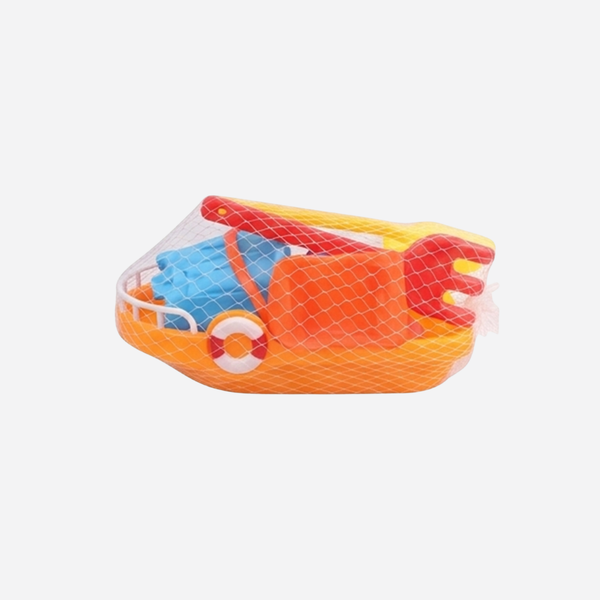 Beach Adventure Sand Play Set with Boat & Truck