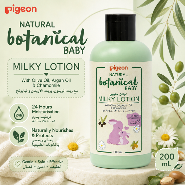 Natural Botanical Baby Milky Lotion – 200 ML