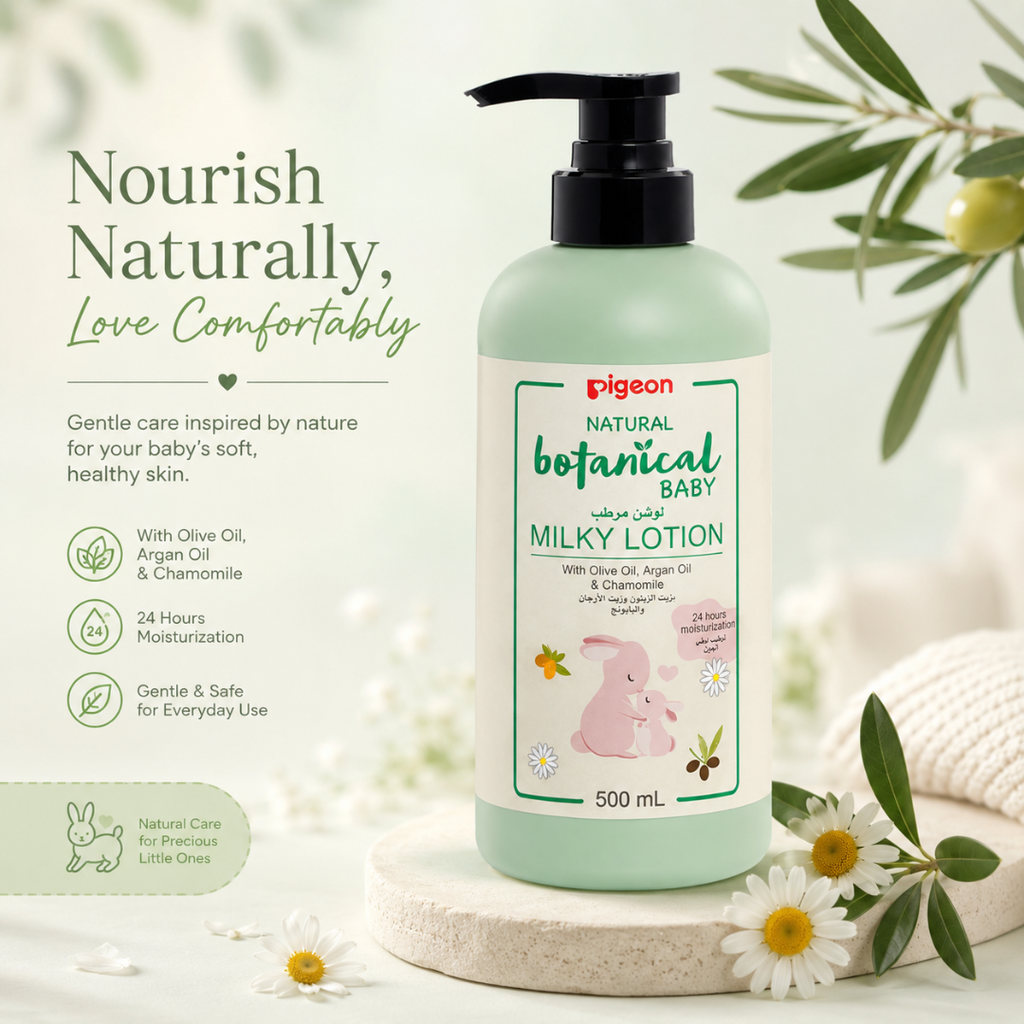 Natural Botanical Baby Milky Lotion – 500 ML