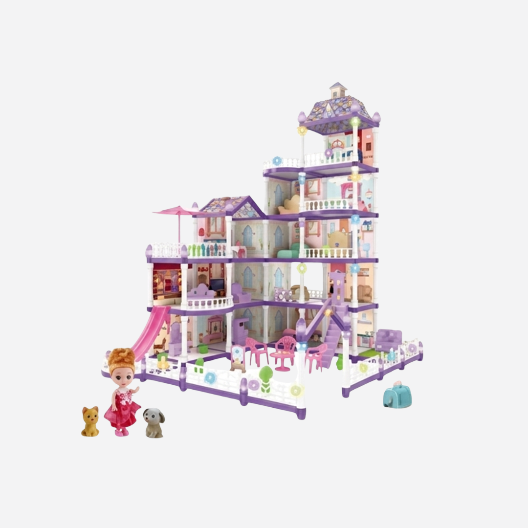 Dream Villa Mansion Dollhouse Building Set – 365 Pieces Secondary image