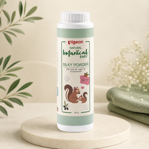 Pigeon Natural Botanical Baby Silky Powder 125 GM