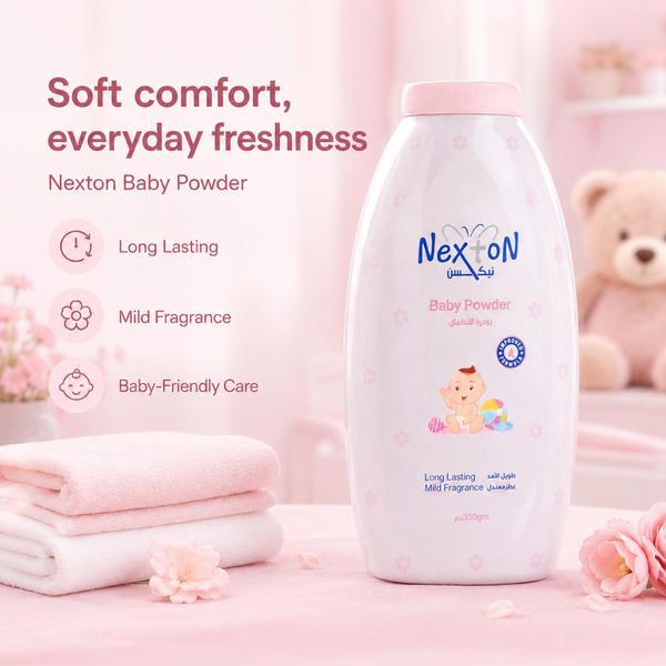 Nexton Baby Powder Pink 350 GM