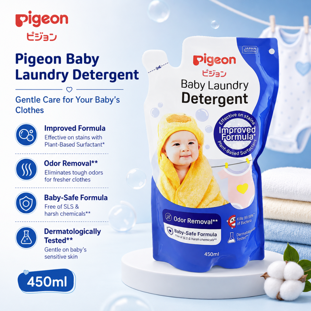 Pigeon Baby Safe Formula Laundry Detergent Refill 450 ML Main image