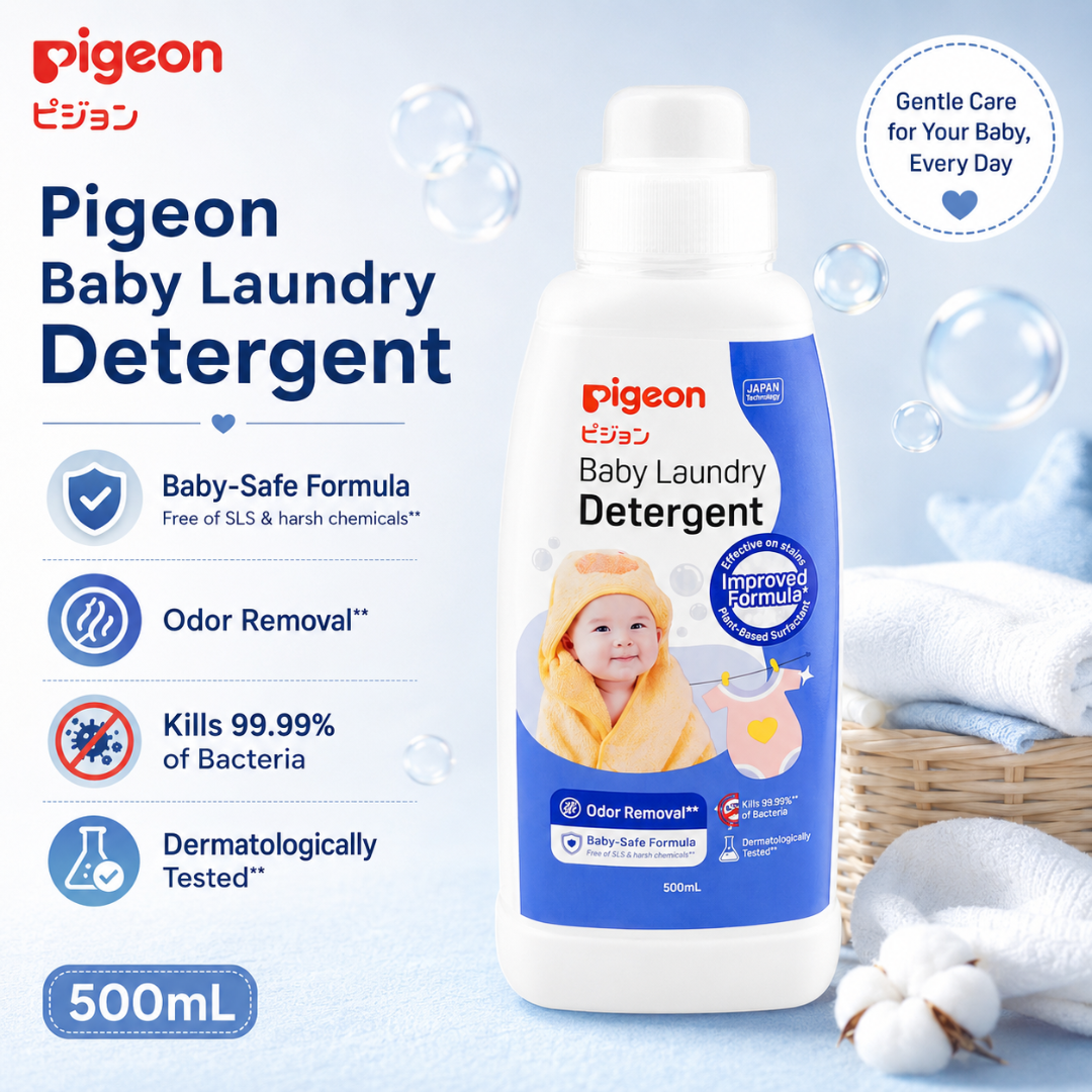 Pigeon Baby Safe Formula Laundry Detergent 500 ML