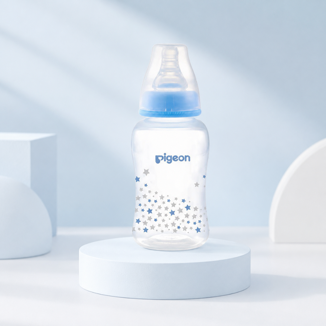 Pigeon PP Nursing Bottle with Peristaltic Nipple – 150ml