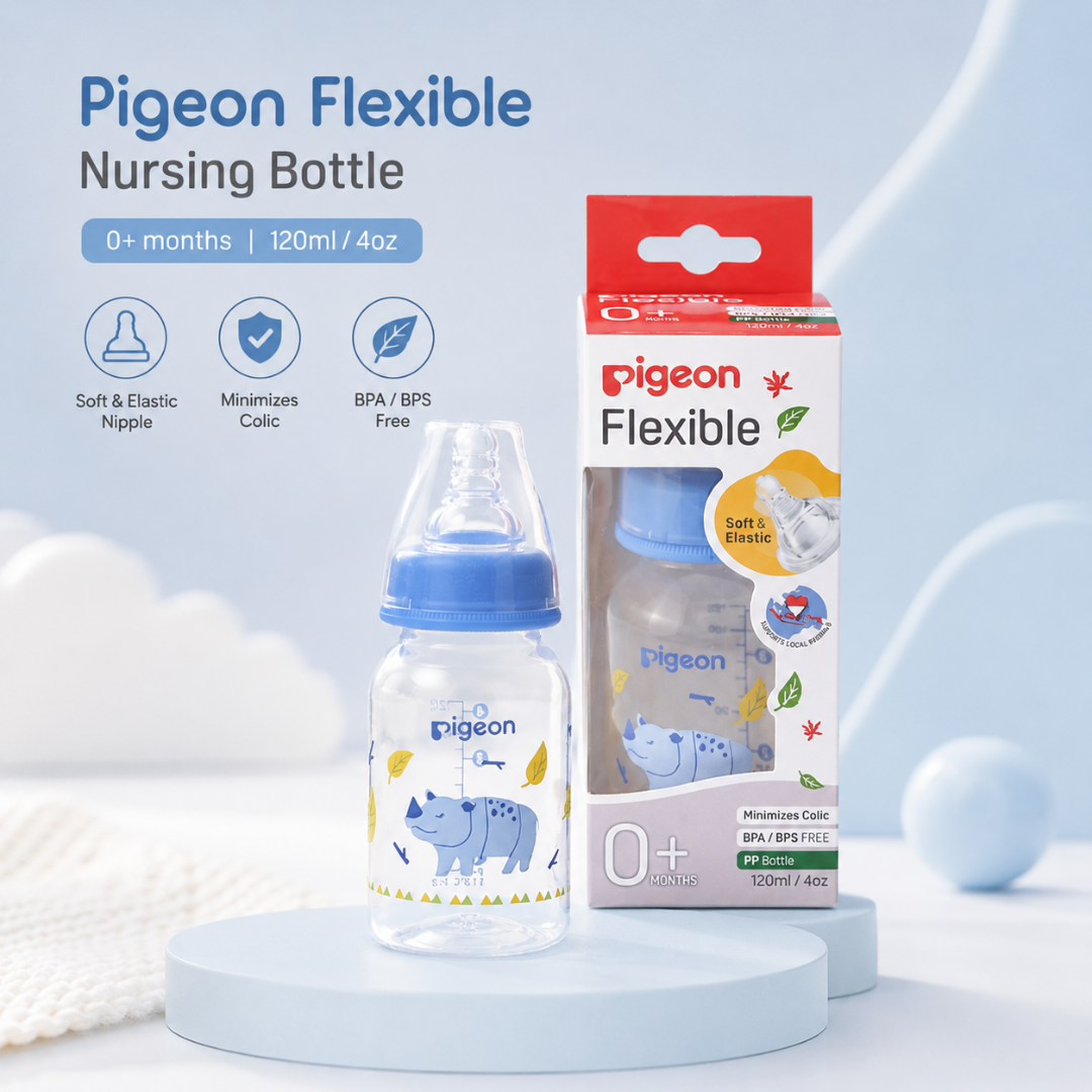 Pigeon Compact Baby Bottle – 0+ Months Main image