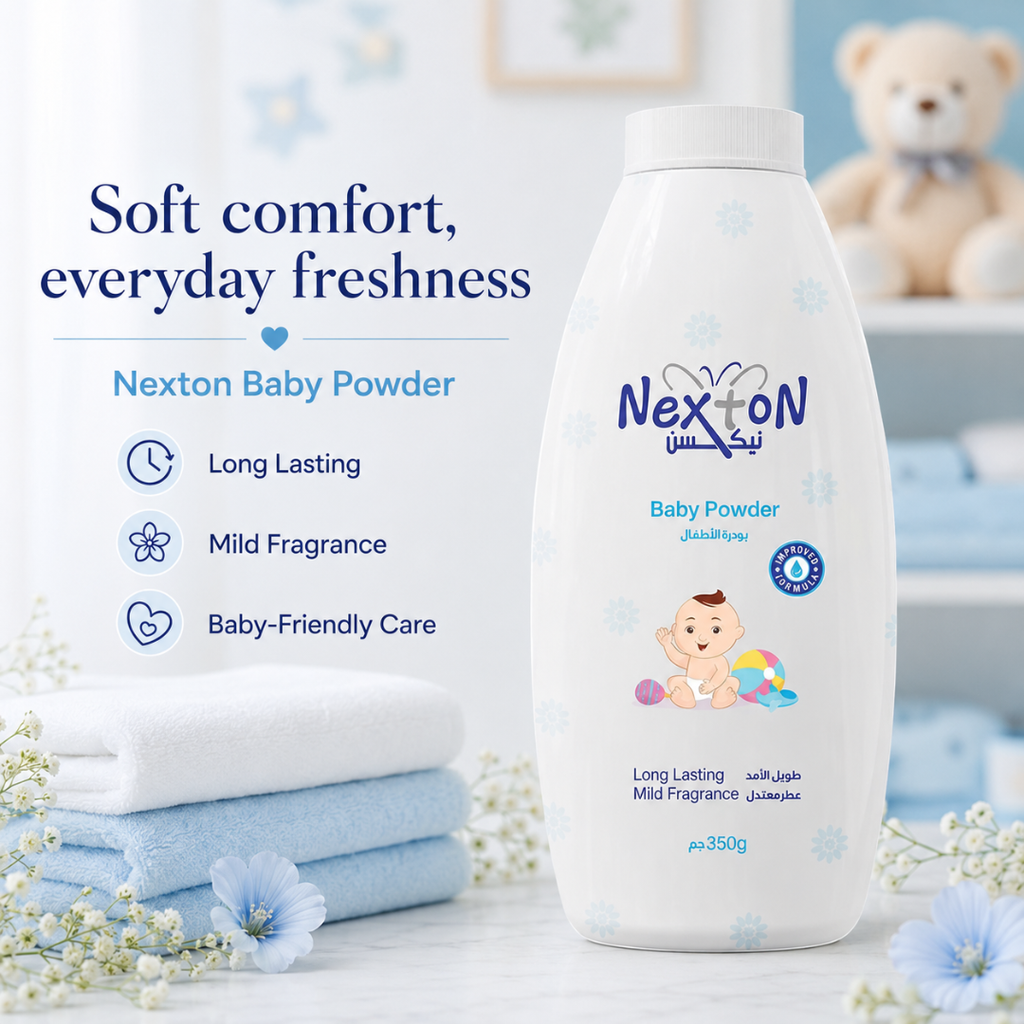 Nexton Baby Powder White 350 GM