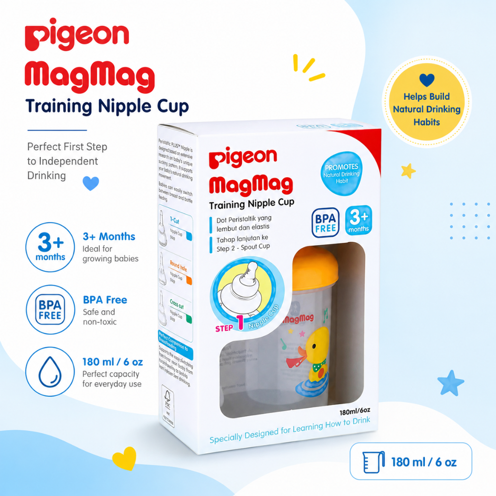 Pigeon MagMag Training Nipple Cup – 180ml