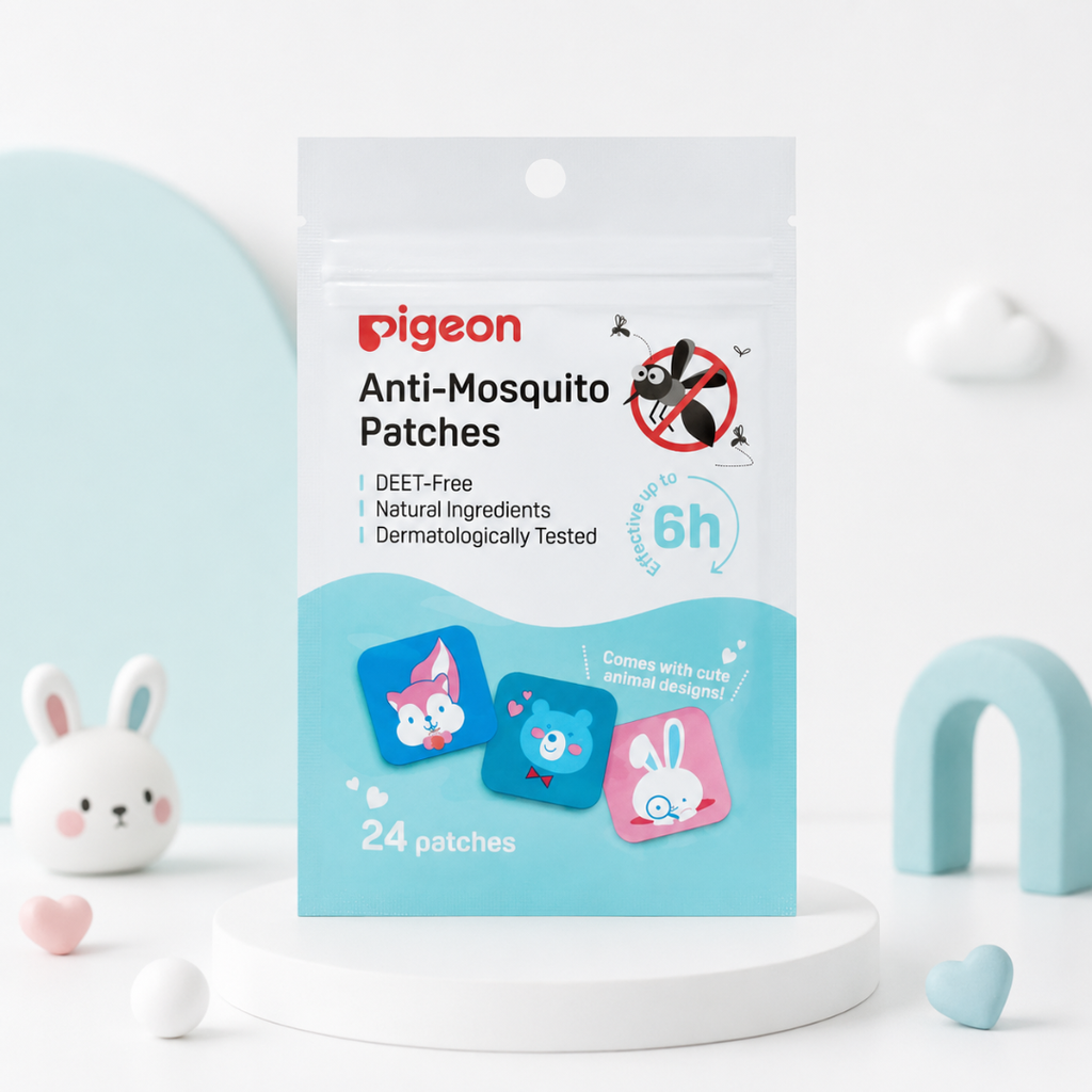 Pigeon Deet-free Baby Mosquito Repellent Patches (24 Patches)