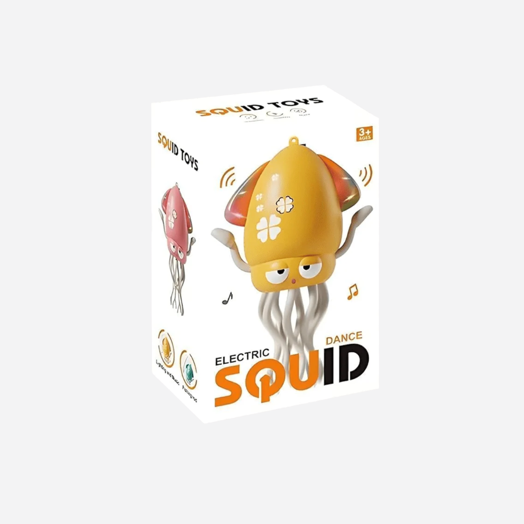 Electric Dancing Squid Toy with Lights & Music
