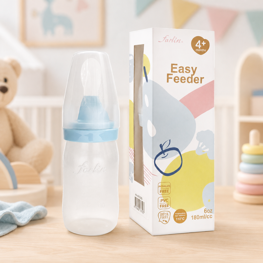 Farlin Wide Neck Easy Feeding Bottle, 180ml