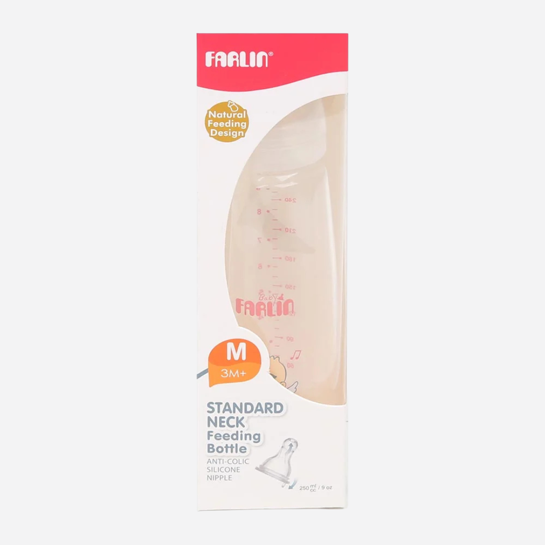 Farlin Anti-Colic Standard Neck Feeding Bottle 250ml Main image
