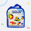 48-Piece Puzzle Building Blocks Set with Storage Backpack