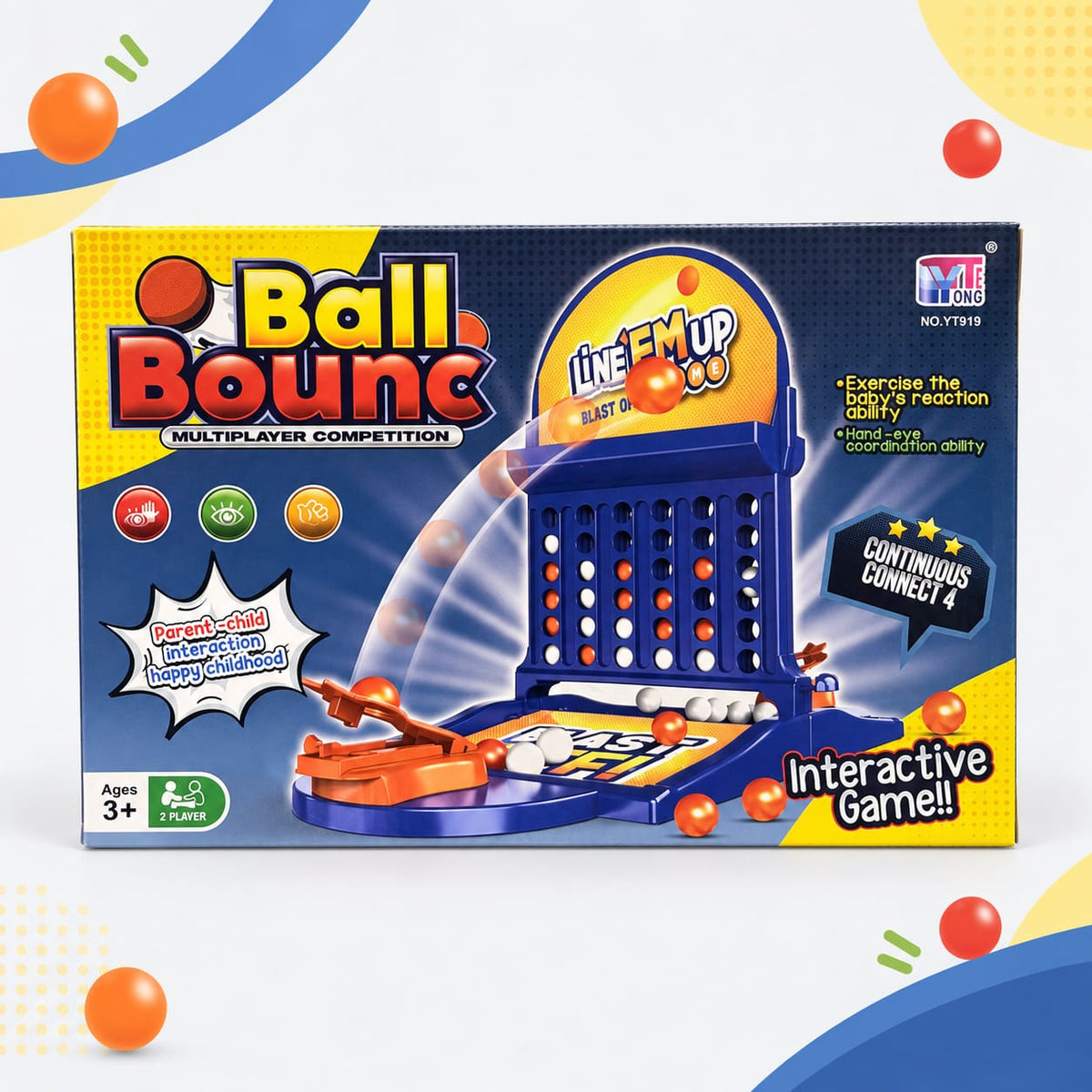 Ball Bounce Arcade Shooting Game Set