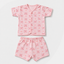 2-Piece Unisex Infant Baby Shirt & Shorts Set – Love & Hearts Print