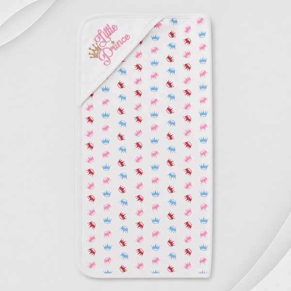 Soft Baby Hooded Wrapping Sheet – Little Prince Design
