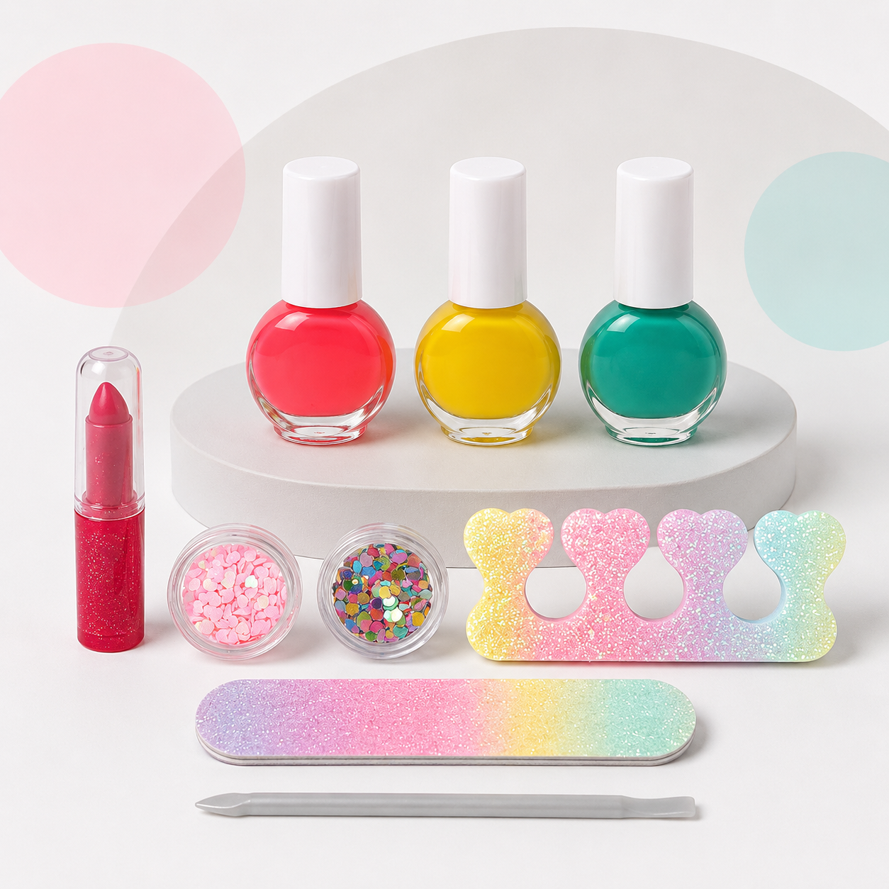Carrie Bin Kids Makeup & Nail Beauty Play Set Secondary image