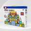 60-Piece Magnetic Building Tiles STEM Construction Set