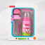 Fisher Price 300ml Baby Training Bottle Set – 6M+ (3 in 1) - Pink