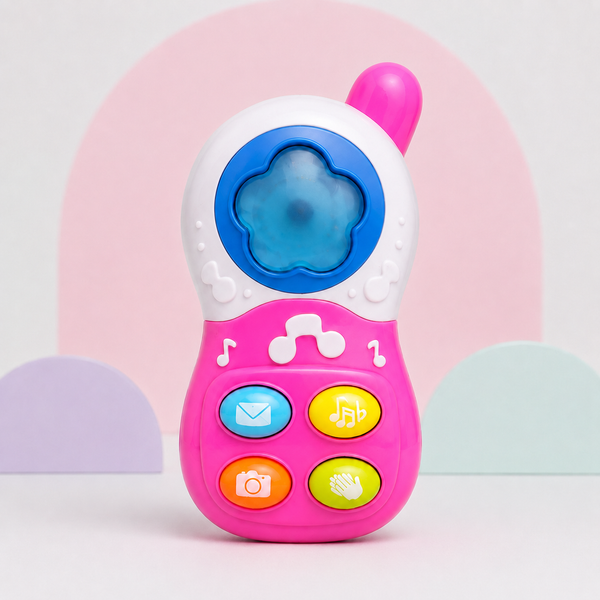 Kids Musical Mobile Phone Toy with Lights & Sounds