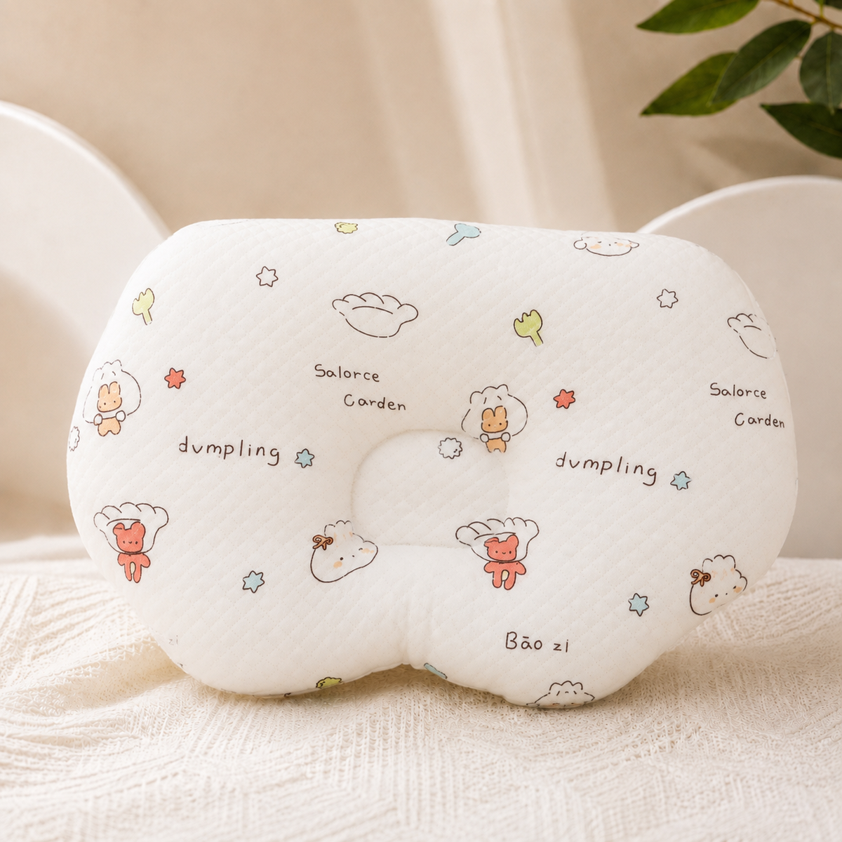 Soft Baby Head Support Pillow