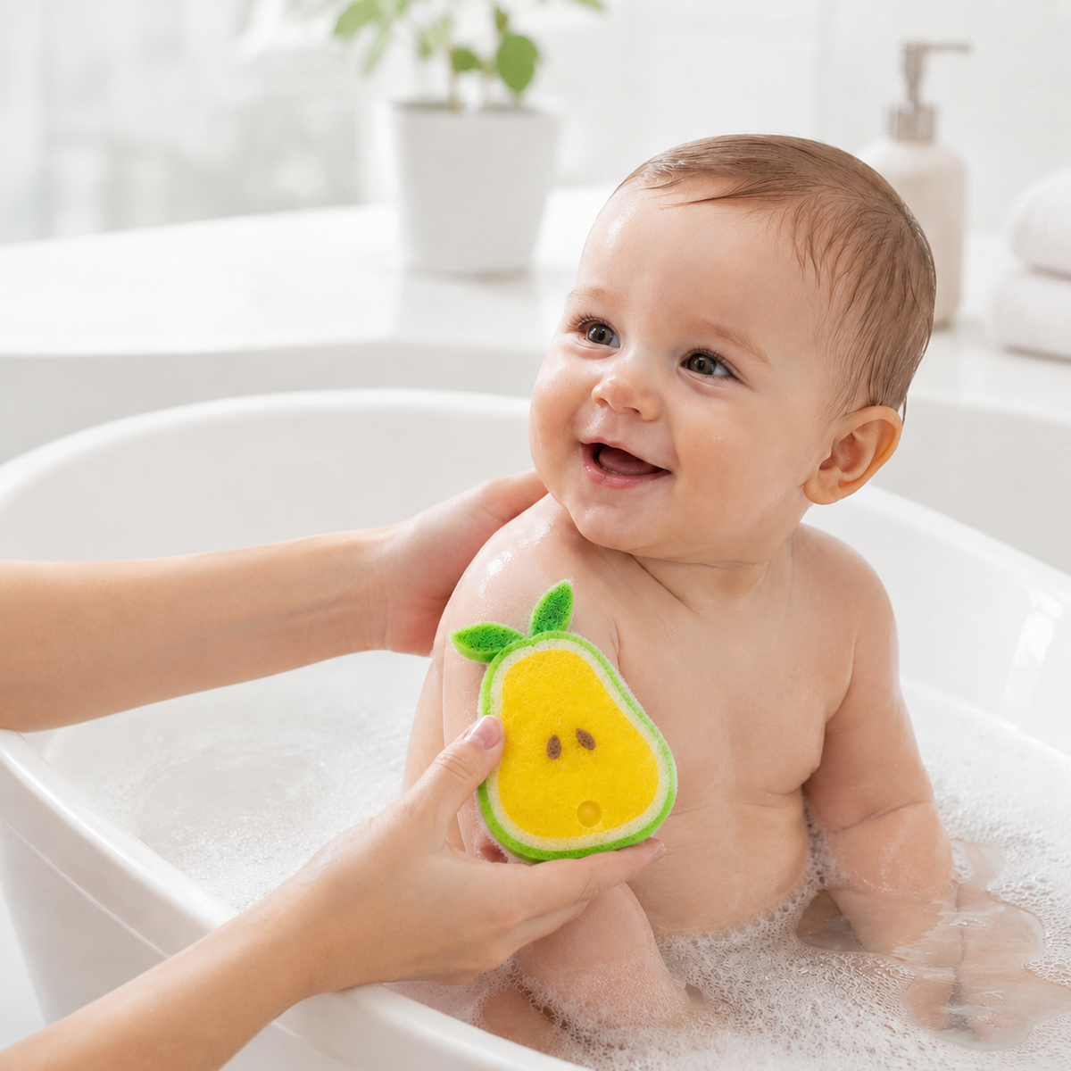 Baby Bath Sponge – Assorted Designs