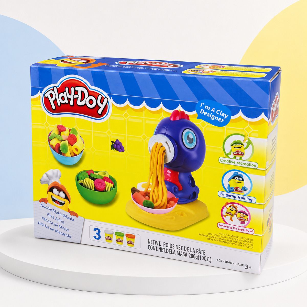 Play-Doy Fun Noodle Maker Clay Play Set Main image