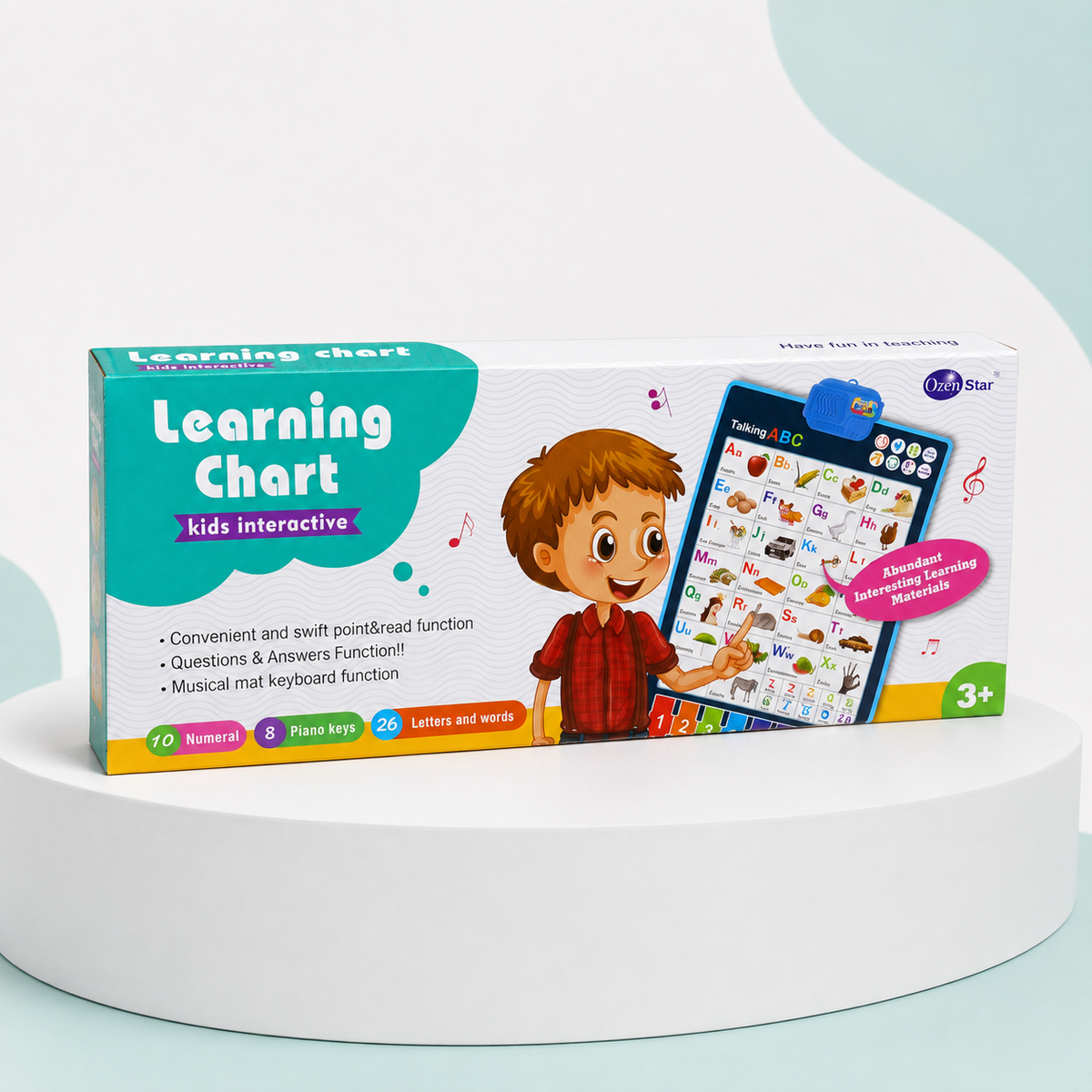 Interactive Talking ABC Learning Wall Chart for Kids Main image