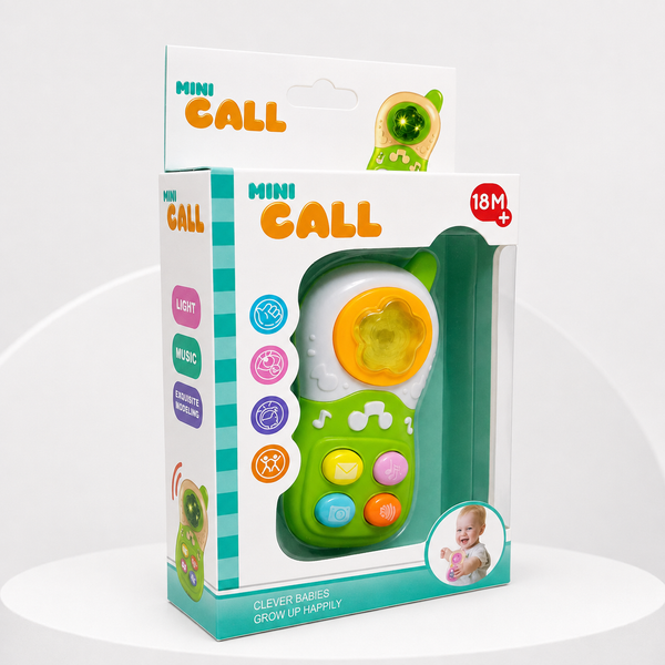 Kids Musical Mobile Phone Toy with Lights & Sounds