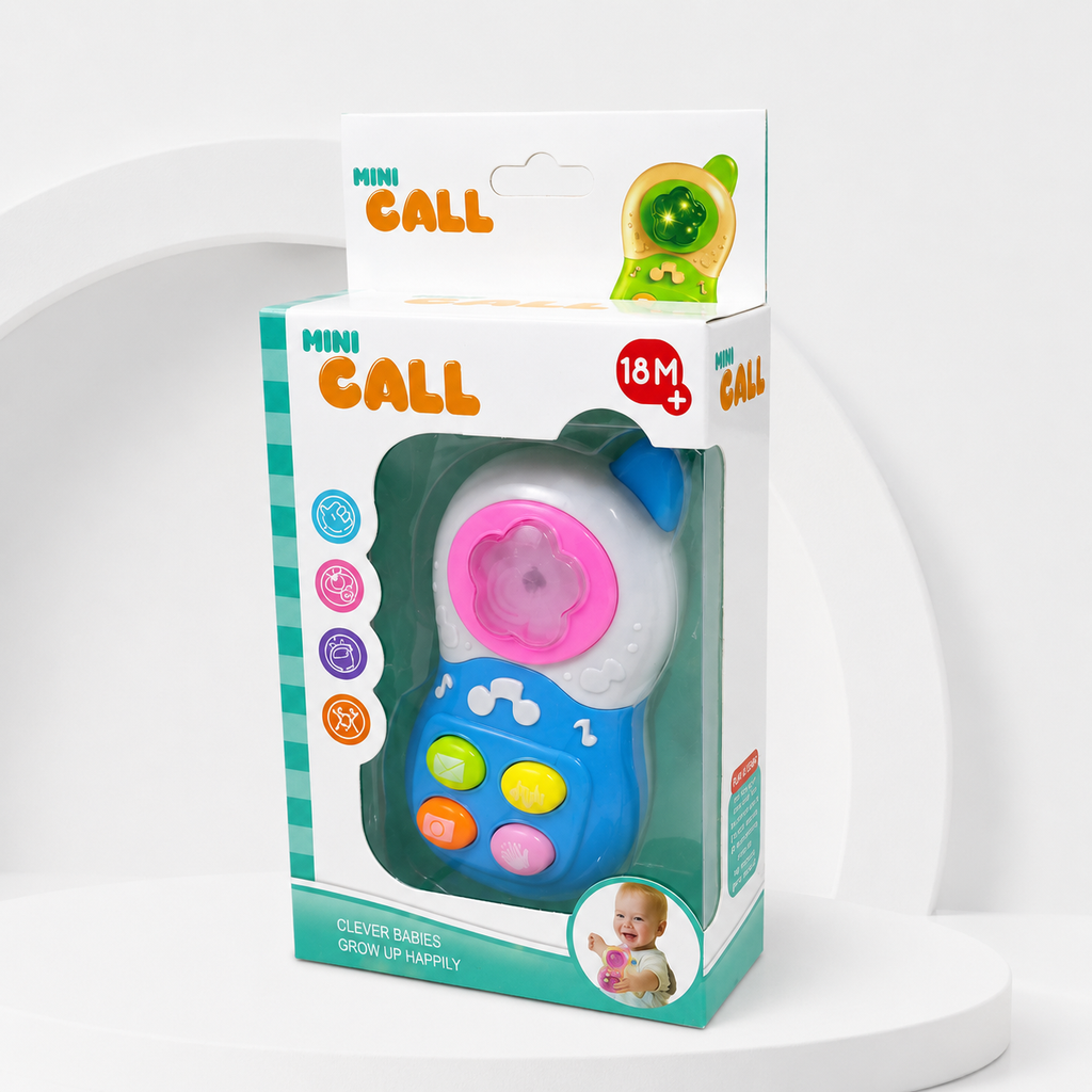 Kids Musical Mobile Phone Toy with Lights & Sounds