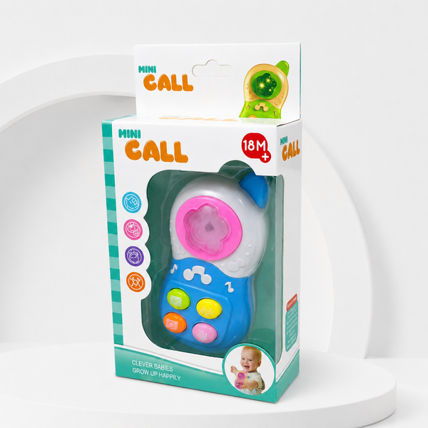 Kids Musical Mobile Phone Toy with Lights & Sounds
