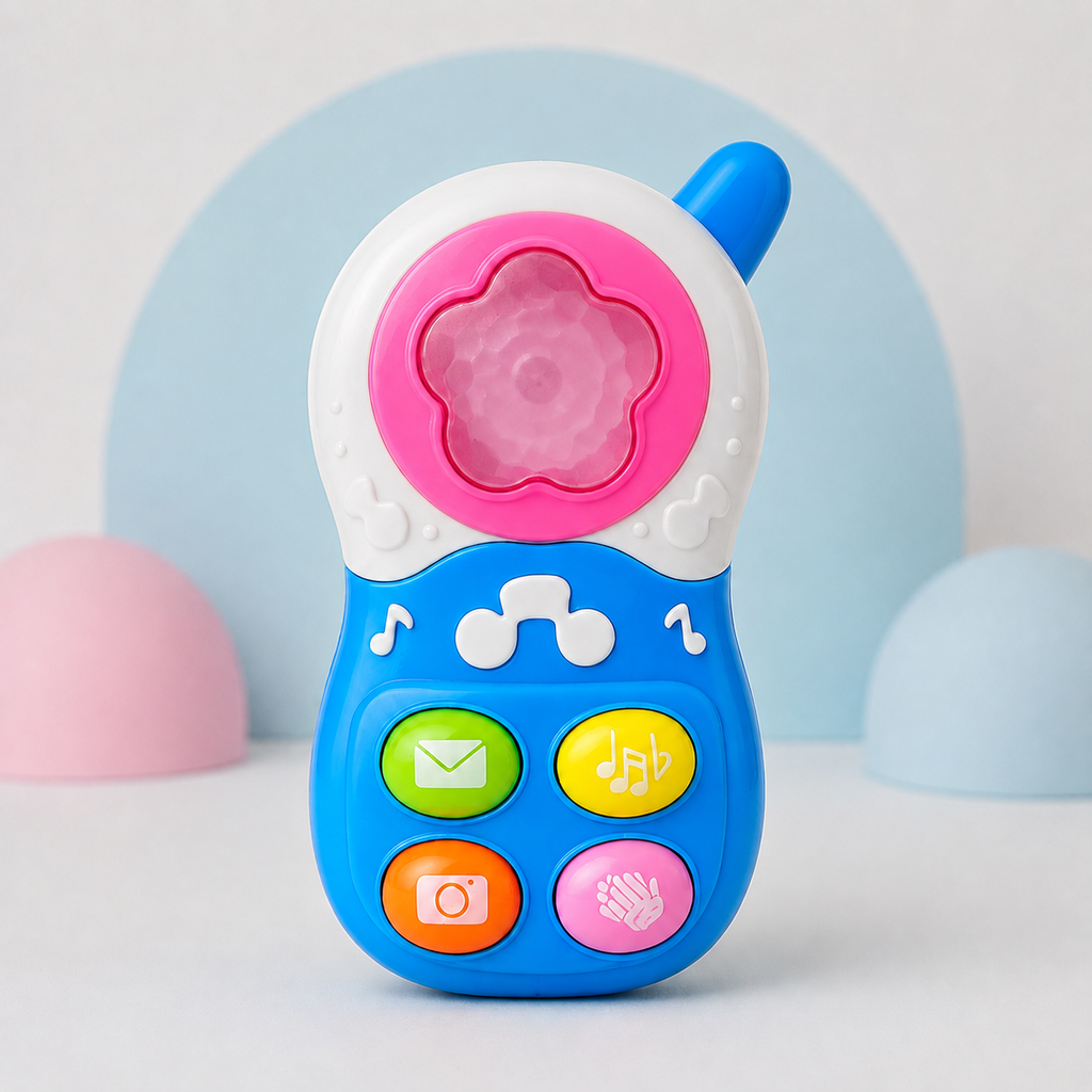 Kids Musical Mobile Phone Toy with Lights & Sounds