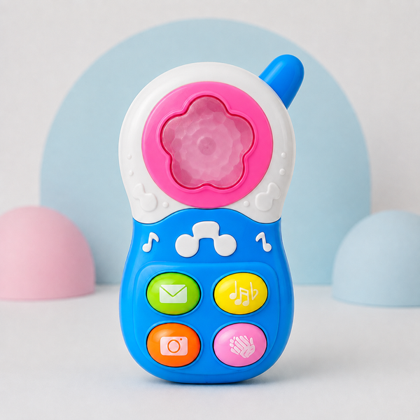 Kids Musical Mobile Phone Toy with Lights & Sounds