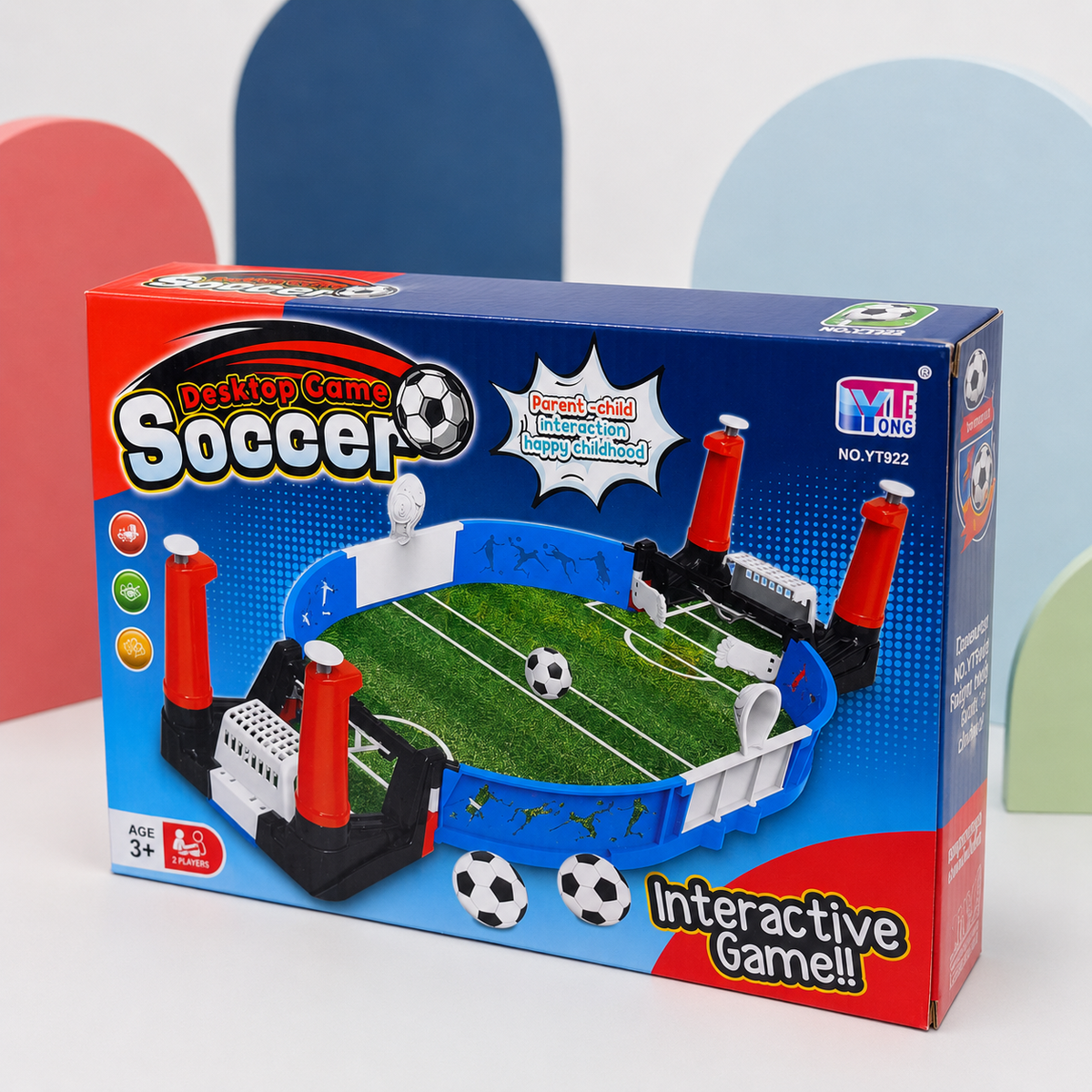 Mini Tabletop Soccer Football Game Set Main image