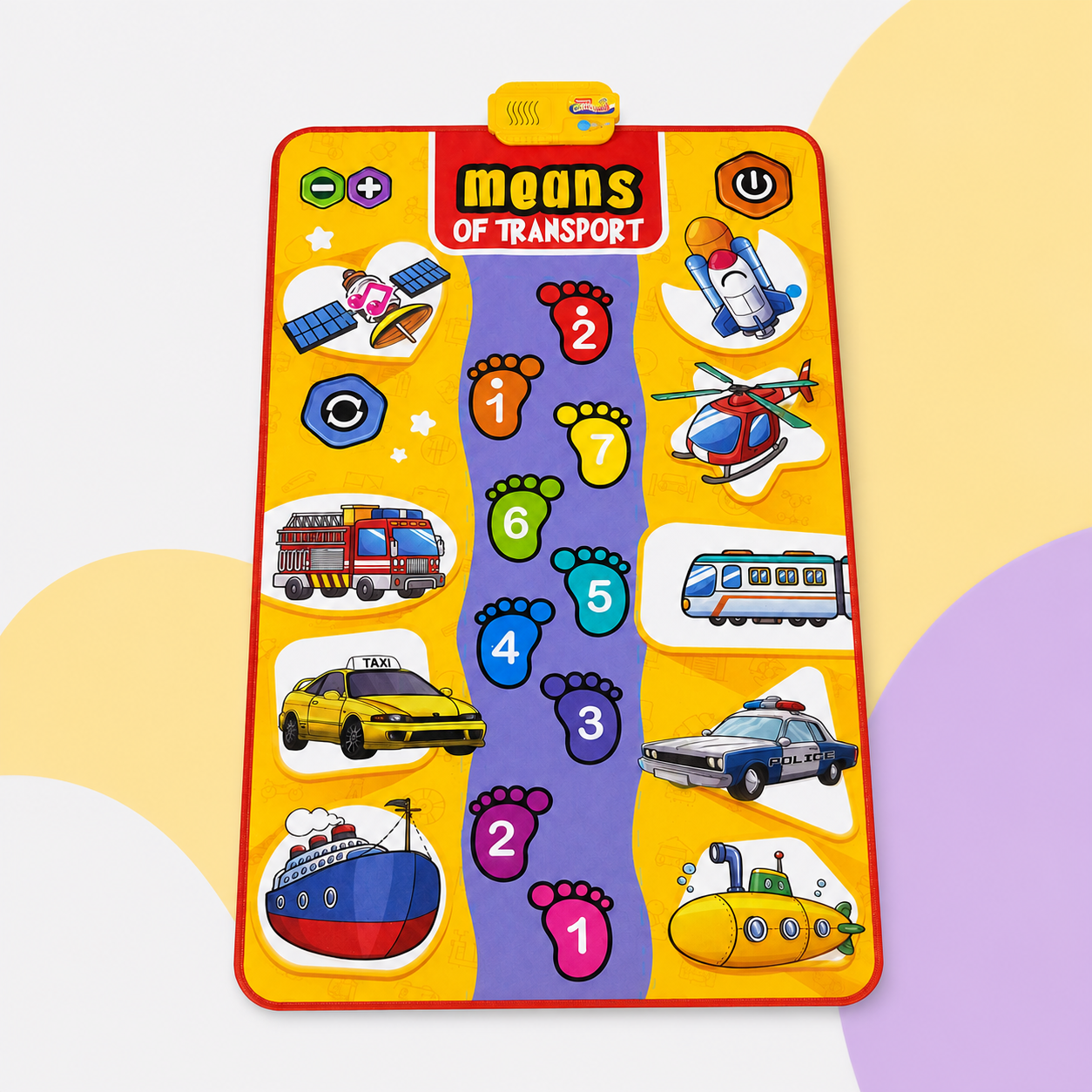 Baby Toddler Interactive Traffic Learning Music Mat Secondary image