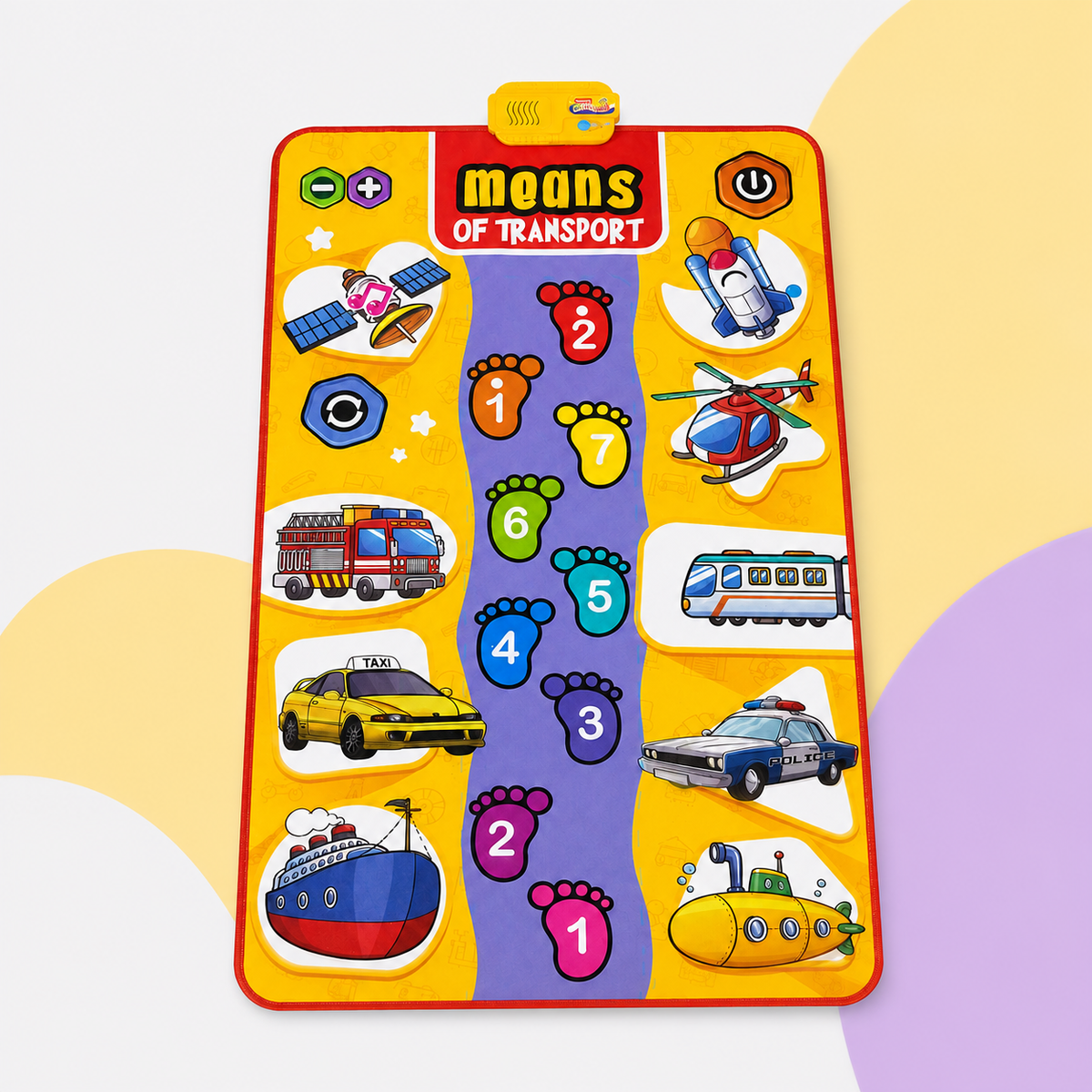 Baby Toddler Interactive Traffic Learning Music Mat