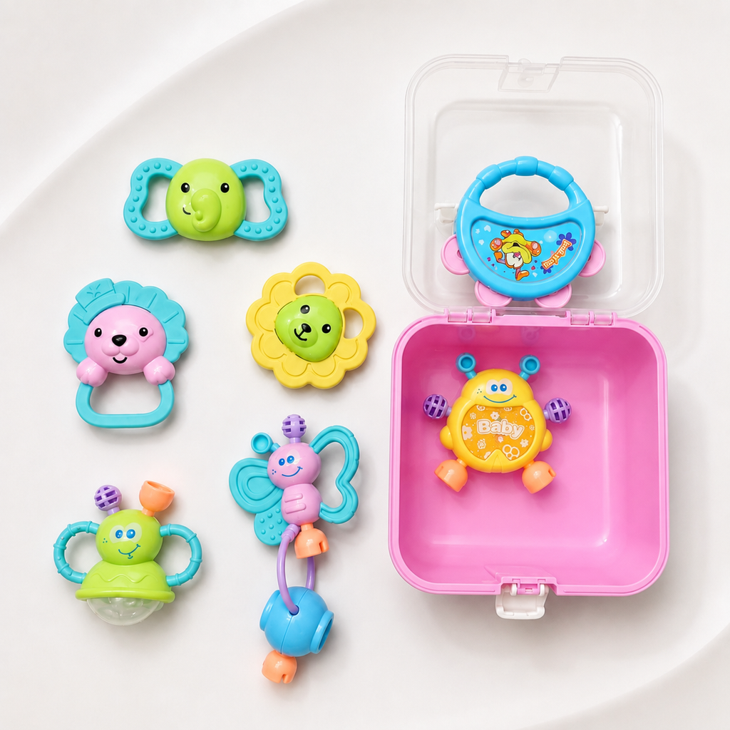 Baby Rattle & Sensory Toy Set