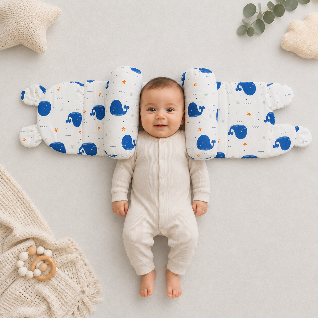 Baby Anti-Roll Positioning Pillow