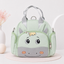 Baby Travel Backpack – Mint Green Horse Design