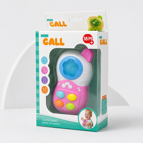 Kids Musical Mobile Phone Toy with Lights & Sounds