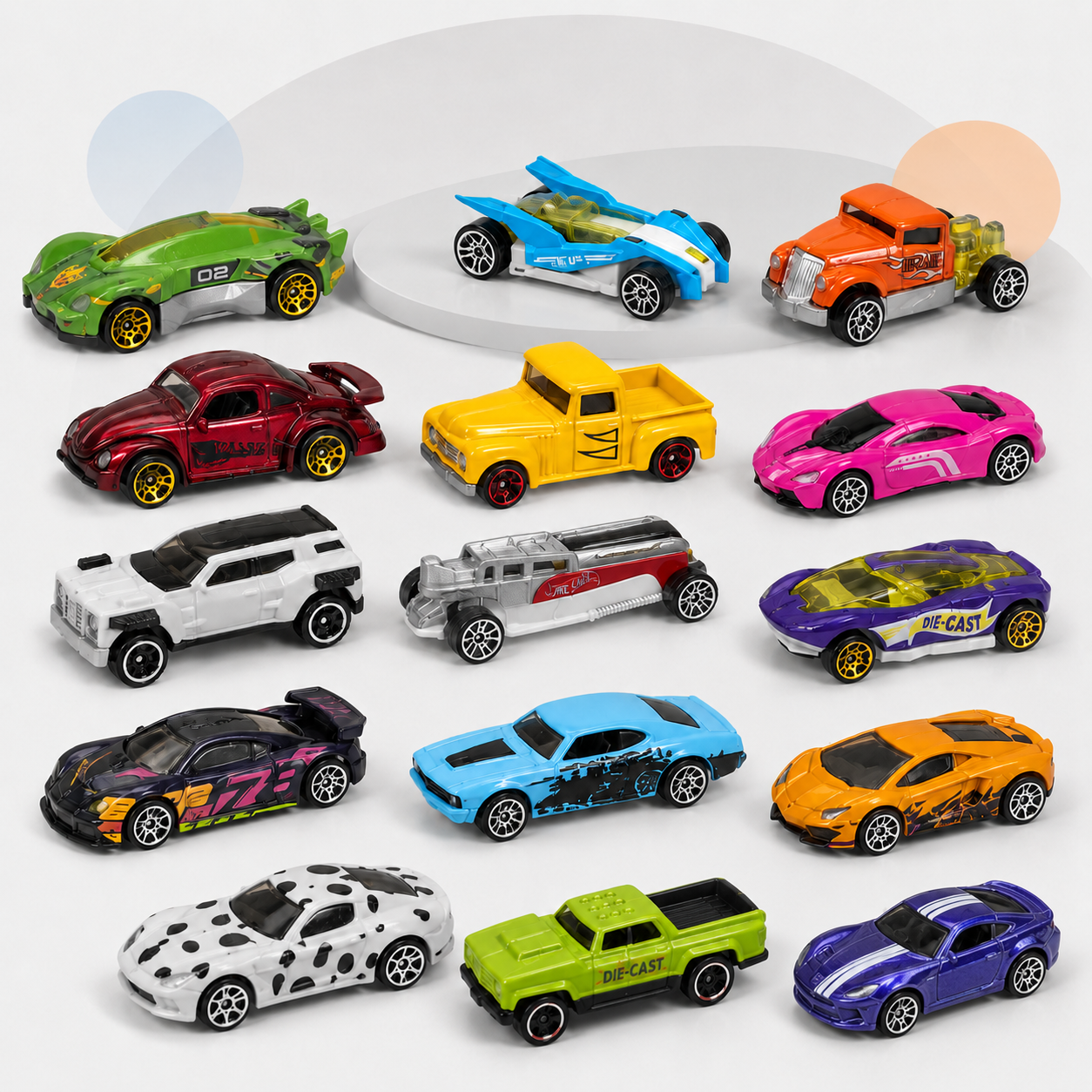 Hot Wheels Style Racing Car Storage Carry Case Set Secondary image