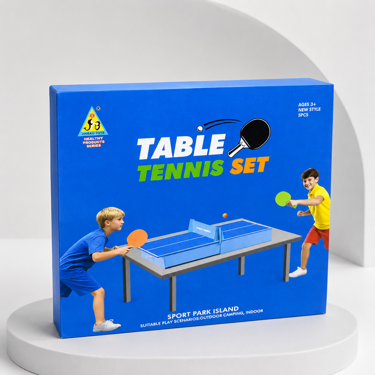 Mini Folding Table Tennis Game Set Main image