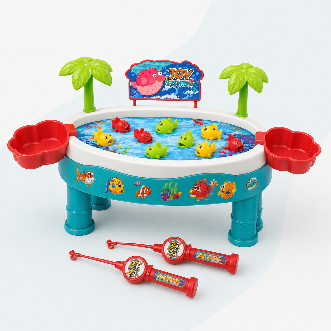 Joy Fishing Interactive Kids Fishing Game Table Secondary image