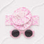 Baby Girl Headband & Sunglasses Gift Set – Pink Blossom